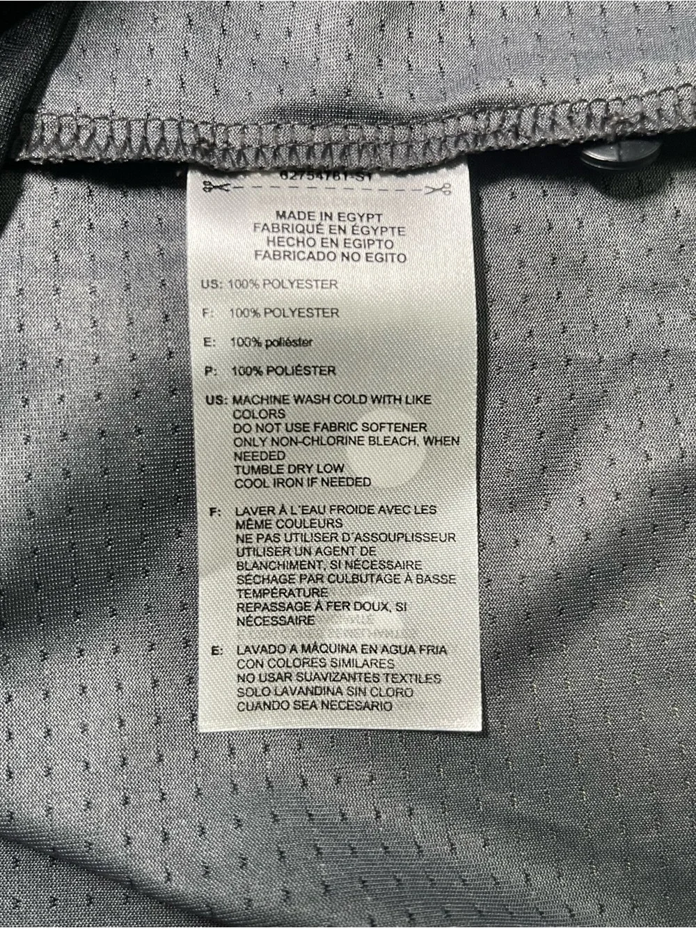 Adidas Golf Mens Polo Shirt L Large Black Gray Camo All Over Print Mesh ADVR0971